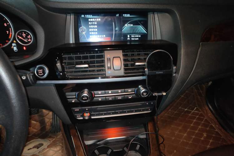 Used BMW X4 2014 xDrive20i X Design Package Audio And AC Panel