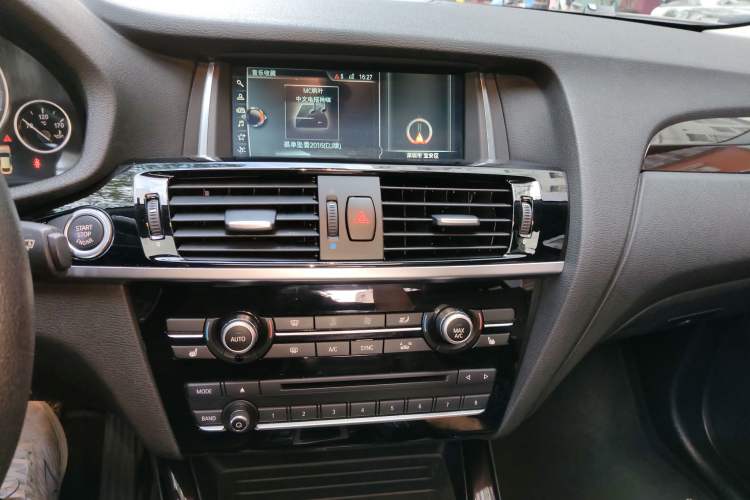 Used BMW X4 2014 xDrive20i X Design Package Audio And AC Panel