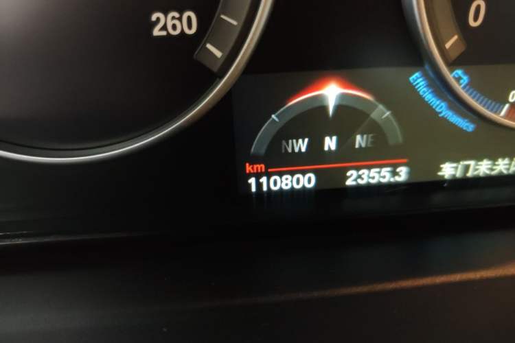 Used BMW X4 2014 xDrive20i X Design Package Odometer Close Up