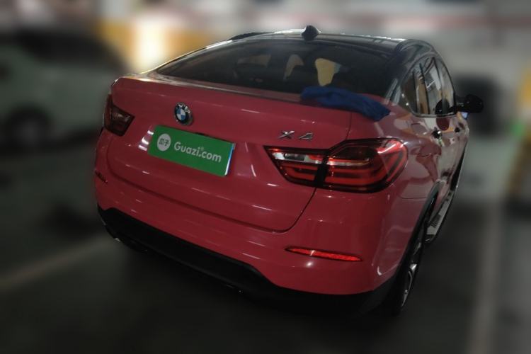 Used BMW X4 2014 xDrive28i Leading Model Rear Right 45 Deg