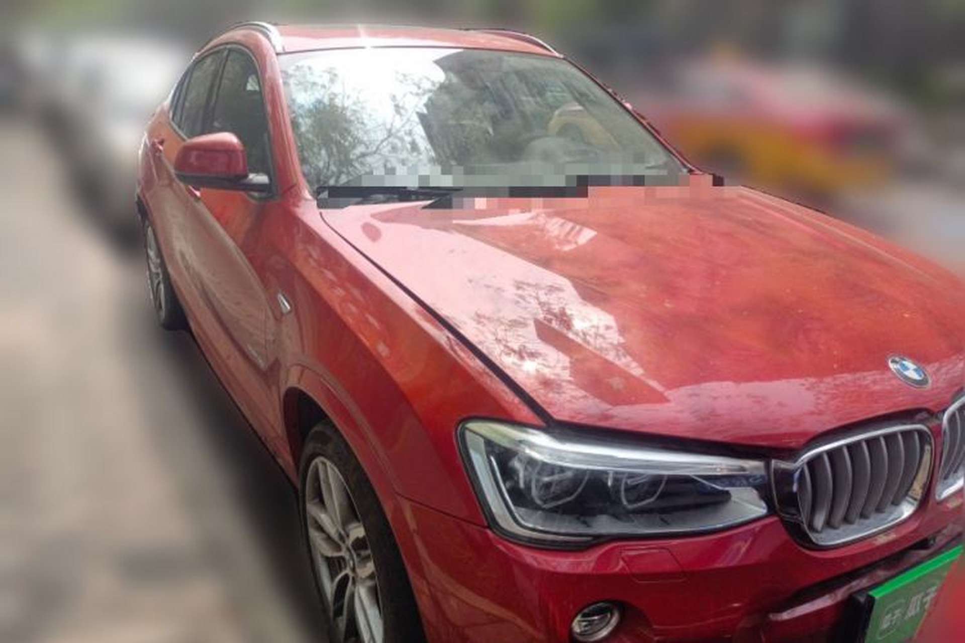 Used BMW X4 2014 xDrive35i M Sport model Front Right 45 Deg