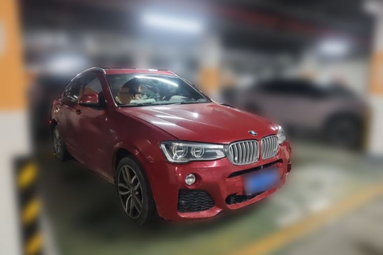 Used BMW X4 2014 xDrive35i M Sport model Front Right 45 Deg