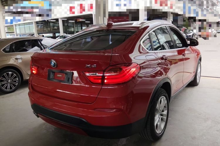 Used BMW X4 2014 xDrive28i Leading Model Rear Right 45 Deg