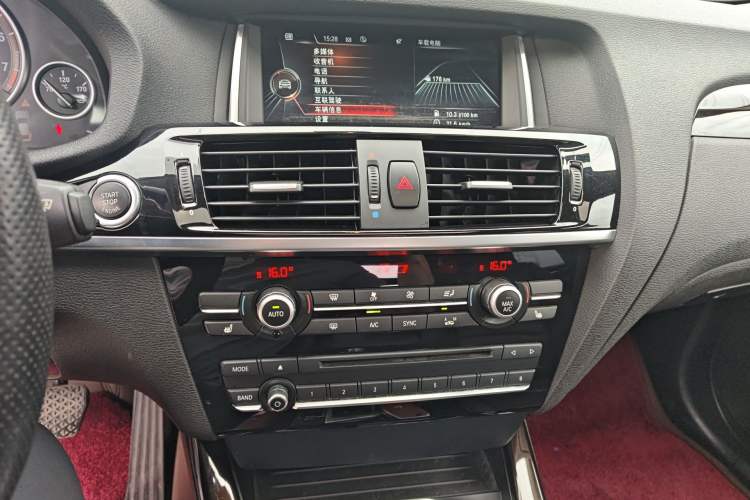 Used BMW X4 2014 xDrive20i X Design Package Audio And AC Panel