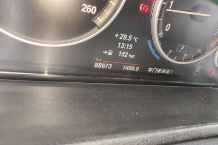 Used BMW X4 2014 xDrive20i X Design Package Odometer Close Up