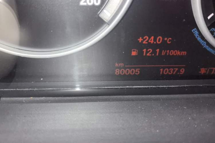 Used BMW X4 2014 xDrive20i X Design Package Odometer Close Up