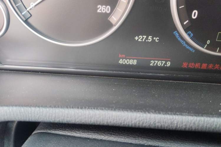 Used BMW X4 2014 xDrive20i X Design Package Odometer Close Up