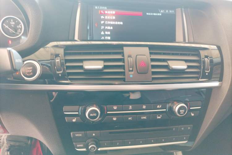 Used BMW X4 2016 xDrive20i M Sport Edition Audio And AC Panel