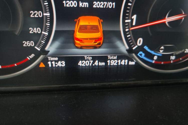 Used BMW X4 2016 xDrive20i M Sport Edition Odometer Close Up