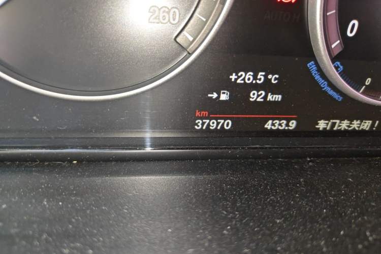 Used BMW X4 2016 xDrive20i M Sport Edition Odometer Close Up