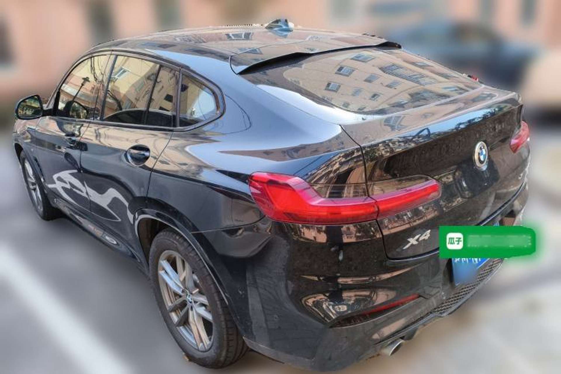 Used BMW X4 2019 xDrive25i M Sport Package Rear Left 45 Deg