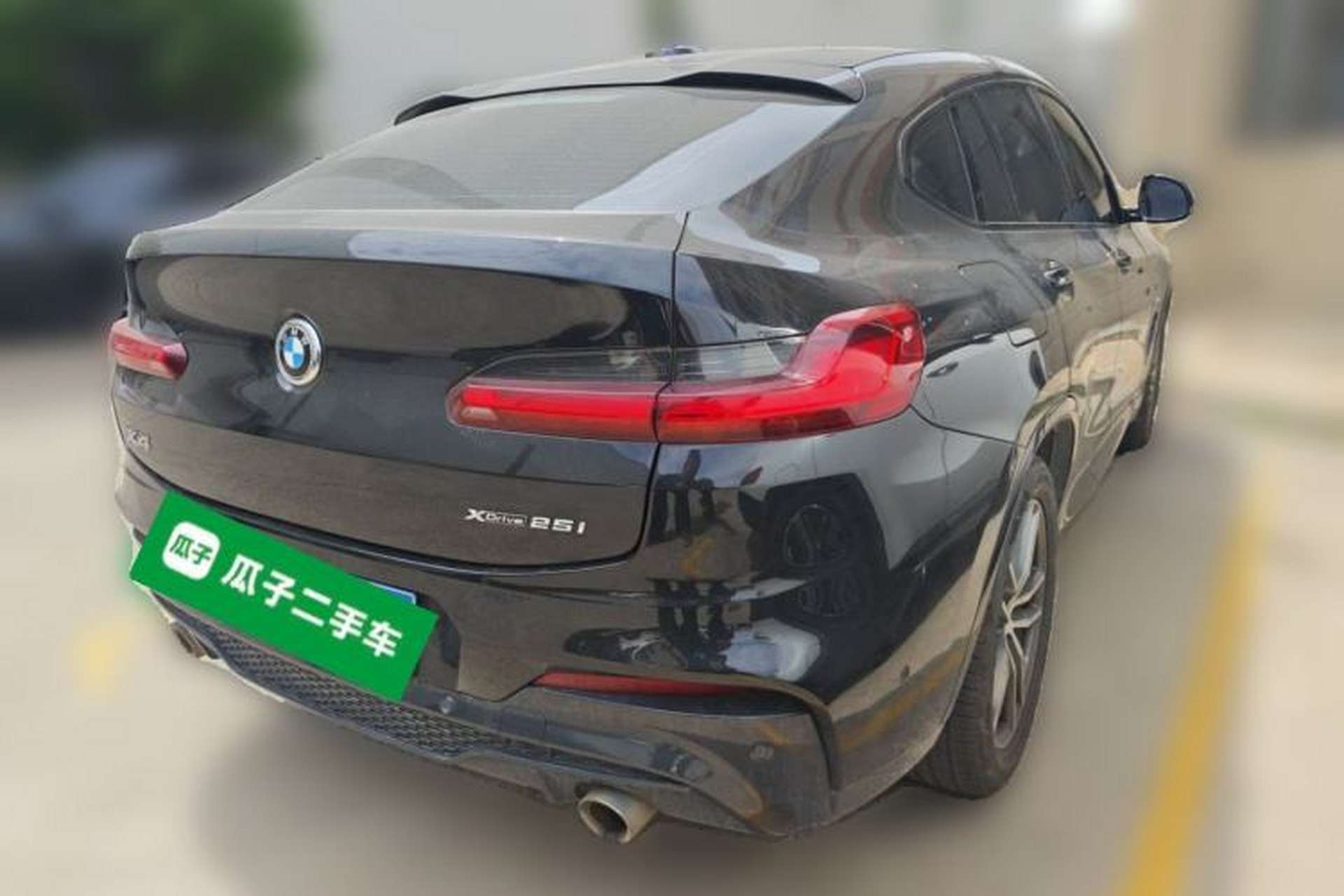 Used BMW X4 2019 xDrive25i M Sport Package Rear Right 45 Deg