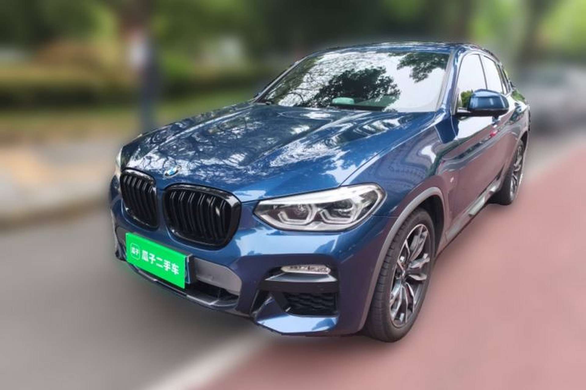 Used BMW X4 2019 xDrive25i M Sport Package Front Left 45 Deg