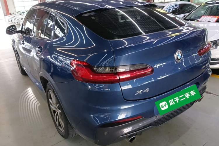 Used BMW X4 2019 xDrive25i M Sport Package Rear Left 45 Deg
