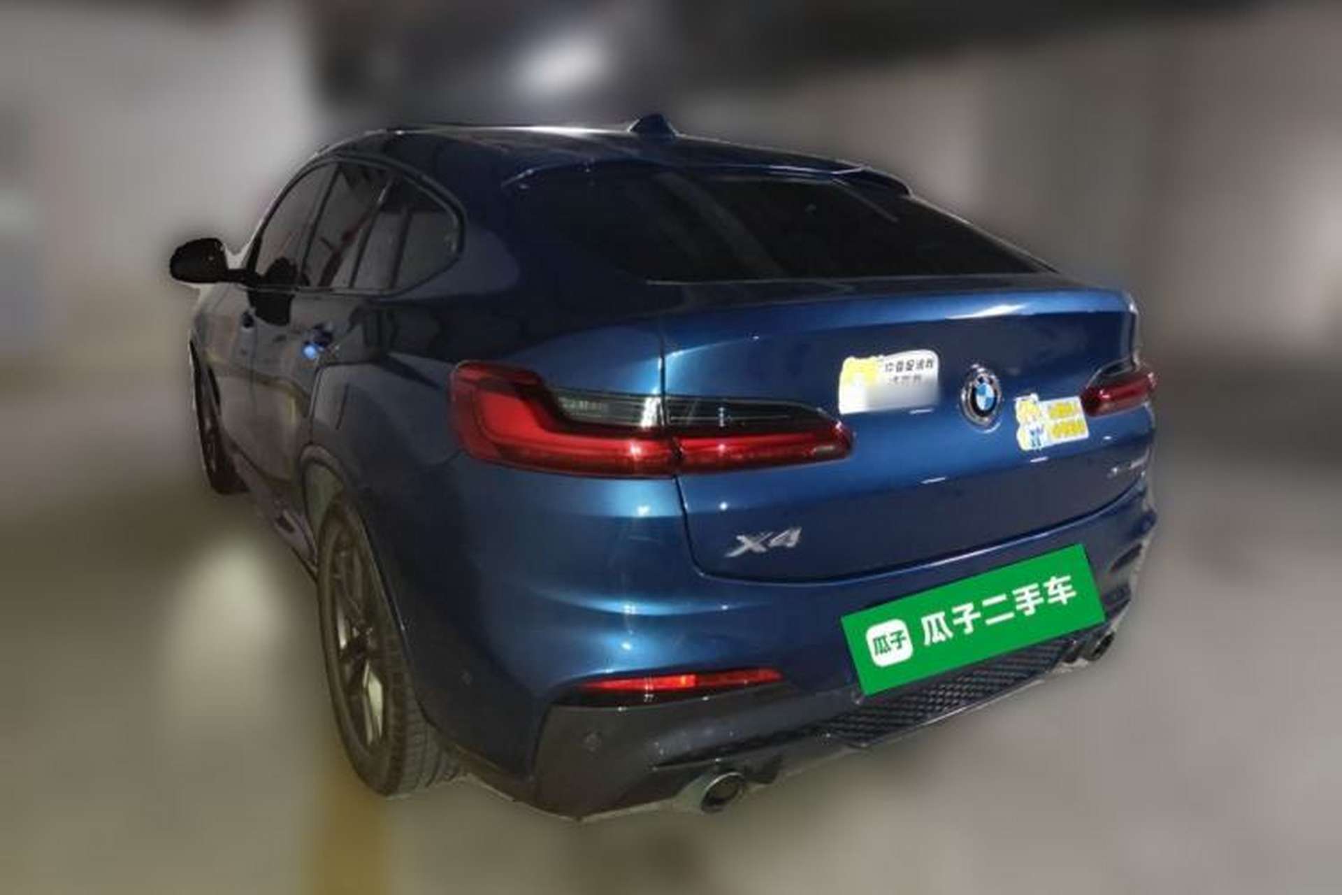 Used BMW X4 2019 xDrive25i M Sport Package Rear Left 45 Deg