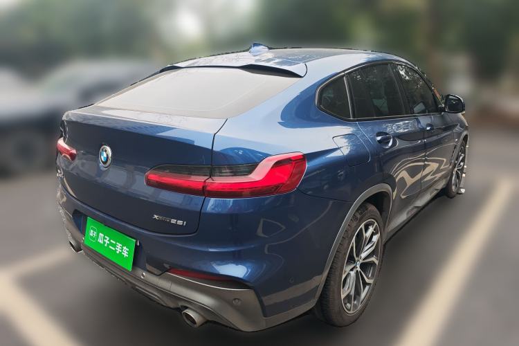 Used BMW X4 2019 xDrive25i M Sport Package Rear Right 45 Deg
