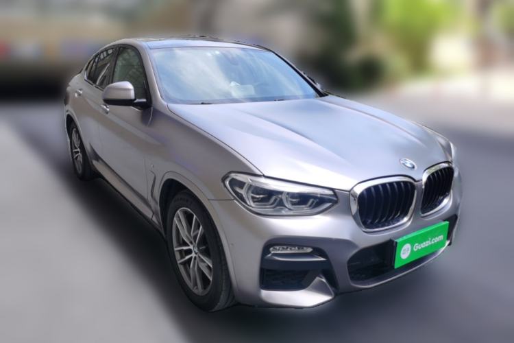 Used BMW X4 2019 xDrive25i M Sport Package Front Right 45 Deg