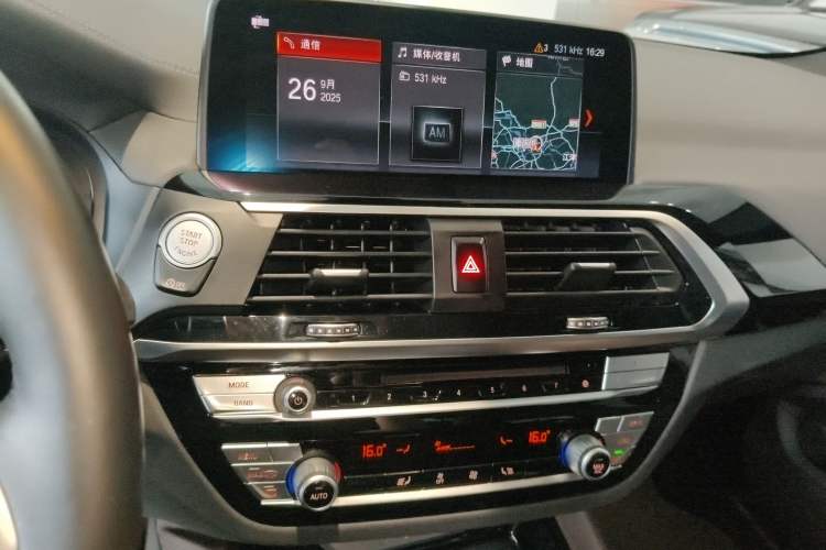 Used BMW X4 2019 xDrive25i M Sport Package Audio And AC Panel