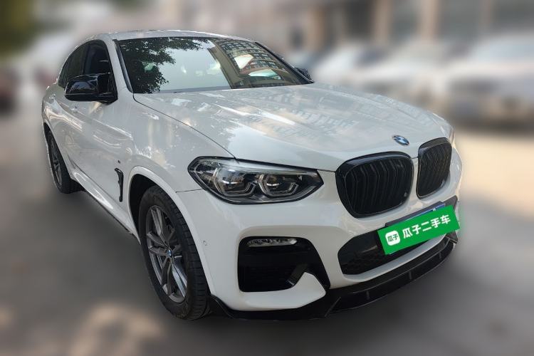 Used BMW X4 2019 xDrive25i M Sport Package Front Right 45 Deg