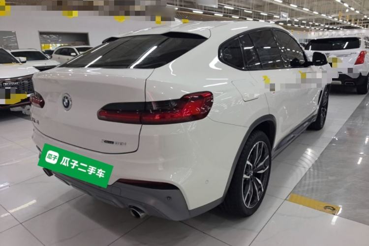 Used BMW X4 2019 xDrive25i M Sport Package Rear Right 45 Deg