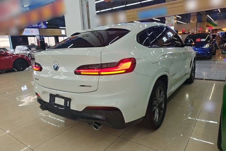 Used BMW X4 2019 xDrive25i M Sport Package Rear Right 45 Deg