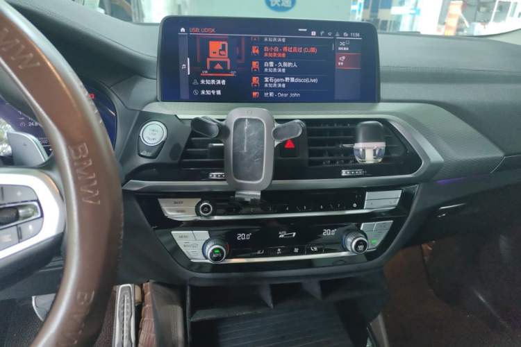 Used BMW X4 2020 xDrive25i M Sport Package Audio And AC Panel