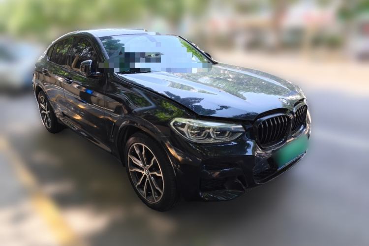 Used BMW X4 2020 xDrive25i Black Knight Limited Edition Front Right 45 Deg