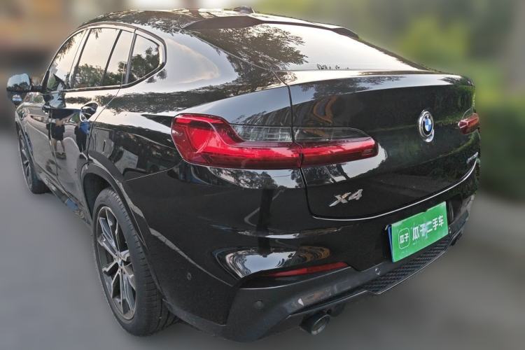 Used BMW X4 2020 xDrive25i Black Knight Limited Edition Rear Left 45 Deg