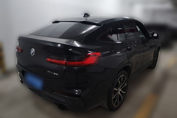 Used BMW X4 2020 xDrive25i Black Knight Limited Edition Rear Right 45 Deg