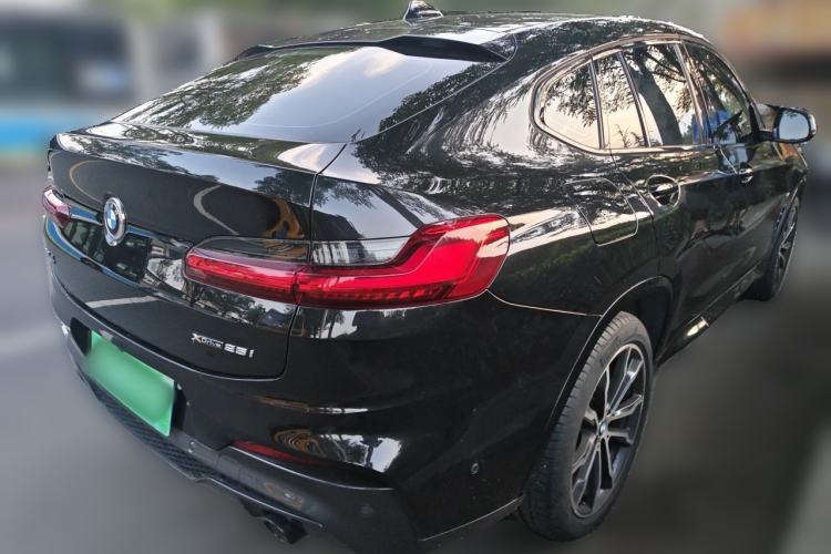 Used BMW X4 2020 xDrive25i Black Knight Limited Edition Rear Right 45 Deg