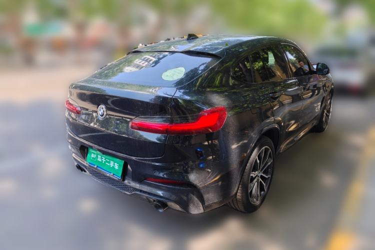 Used BMW X4 2020 xDrive25i Black Knight Limited Edition Rear Right 45 Deg