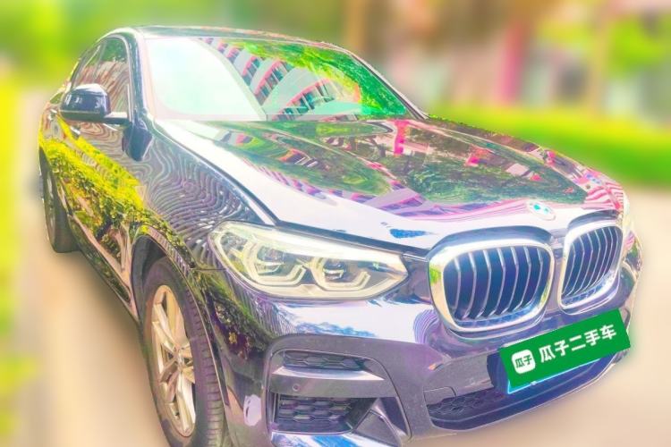 Used BMW X4 2020 xDrive25i M Sport Package Front Right 45 Deg