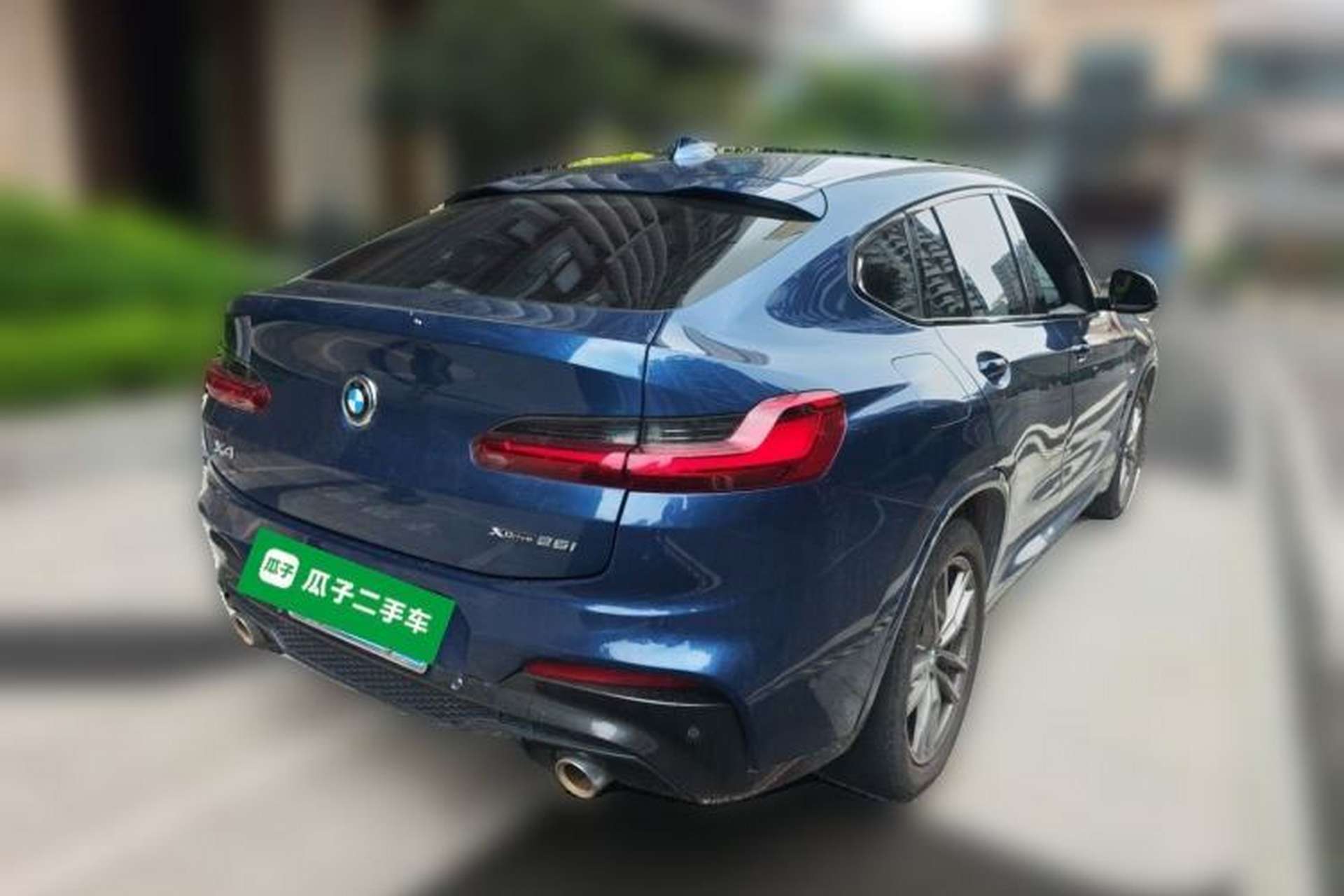 Used BMW X4 2020 xDrive25i M Sport Package Rear Right 45 Deg
