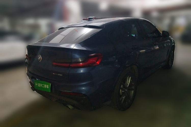 Used BMW X4 2020 xDrive25i M Sport Package Rear Right 45 Deg