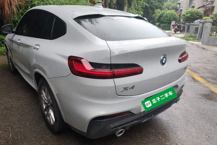 Used BMW X4 2020 xDrive25i M Sport Package Rear Left 45 Deg