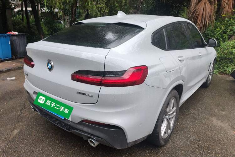 Used BMW X4 2020 xDrive25i M Sport Package Rear Right 45 Deg