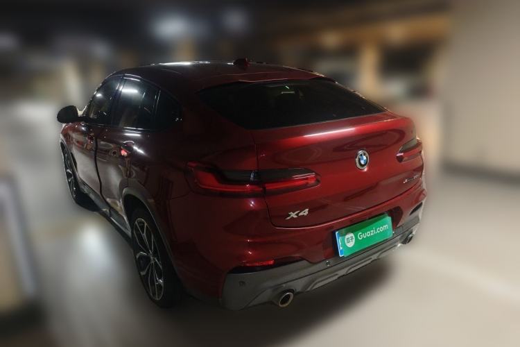 Used BMW X4 2020 xDrive25i M Sport Package Rear Left 45 Deg