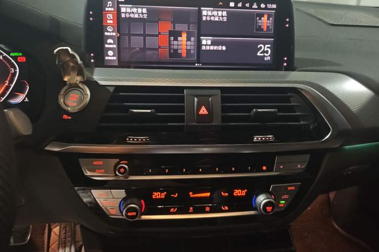 Used BMW X4 2020 xDrive25i M Sport Package Audio And AC Panel