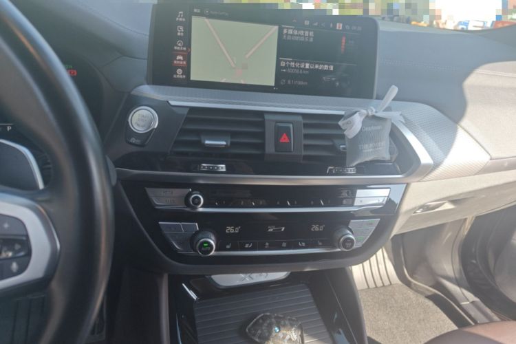 Used BMW X4 2021 xDrive 30i M Sport Night Edition package Audio And AC Panel