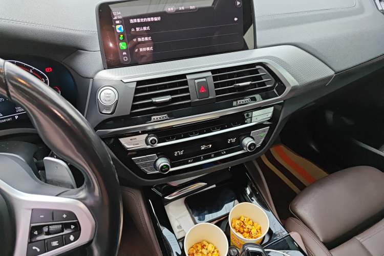 Used BMW X4 2021 xDrive 25i M Sport Package Audio And AC Panel