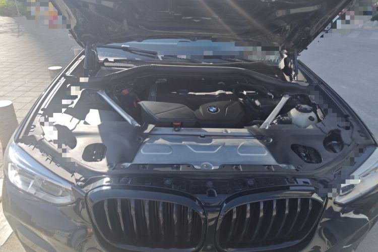 Used BMW X4 2021 xDrive 30i M Sport Night Edition package Engine Bay