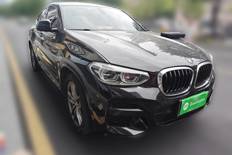 Used BMW X4 2021 xDrive 25i M Sport Package Front Right 45 Deg