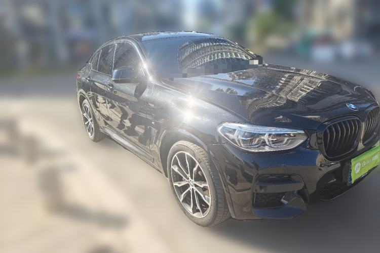 Used BMW X4 2021 xDrive 30i M Sport Night Edition package Front Right 45 Deg