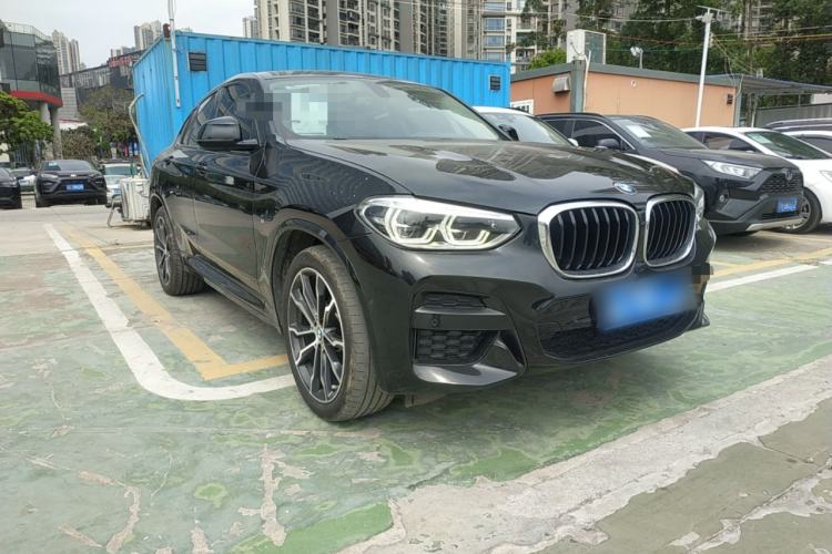 Used BMW X4 2021 xDrive 25i M Sport Package Front Right 45 Deg
