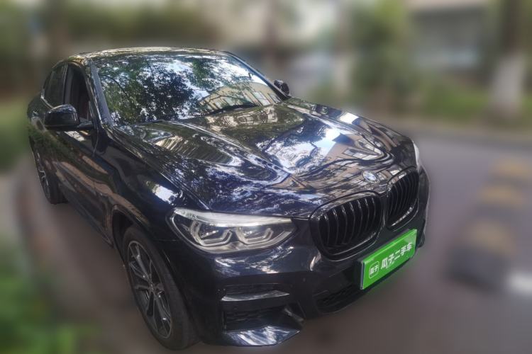Used BMW X4 2021 xDrive 25i M Sport Night Edition package Front Right 45 Deg