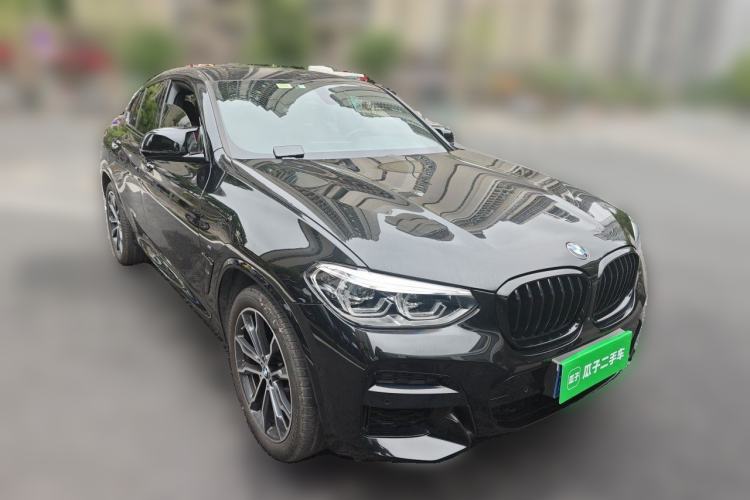 Used BMW X4 2021 xDrive 30i M Sport Night Edition package Front Right 45 Deg