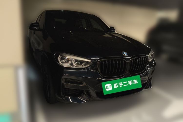 Used BMW X4 2021 xDrive 25i M Sport Night Edition package Front Right 45 Deg