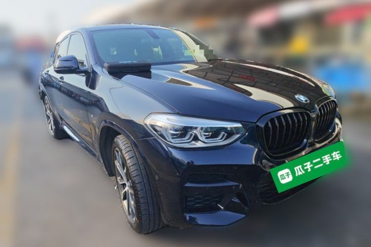 Used BMW X4 2021 xDrive 25i M Sport Night Edition package Front Right 45 Deg