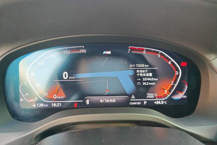 Used BMW X4 2021 xDrive 25i M Sport Night Edition package Instrument Cluster