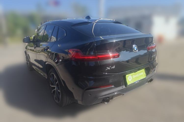 Used BMW X4 2021 xDrive 30i M Sport Night Edition package Rear Left 45 Deg